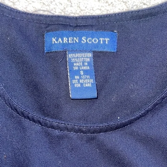 Karen Scott Dress - Size S (Gently Worn) - Stylish Layering Option! - Picture 6 of 6